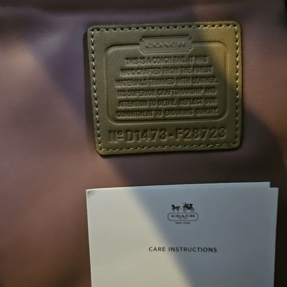 Coach Charlie Python Embossed Leather NWOT Never Used - Picture 9 of 12